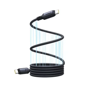 کابل USB-C بیسوس مدل PicoGo Magnetic 240W طول 1 متر
