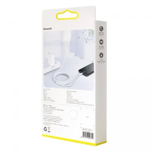 کابل تبدیل USB به USB-C بیسوس مدل CATSW-F02 طول 1 متر