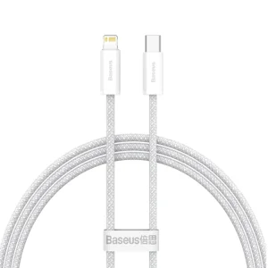 کابل تبدیل USB-C به لایتنینگ باسئوس مدل CALD000002 طول 1 متر