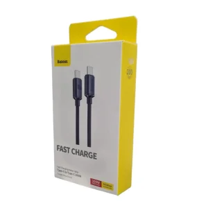 کابل USB-C بیسوس مدل Crystal Shine 100W New Pack طول 2 متر
