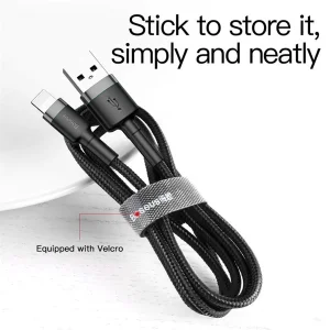 کابل تبدیل USB به لایتنینگ بیسوس مدل B-CG1 طول 2 متر