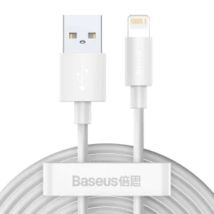کابل تبدیل USB به لایتنینگ باسئوس مدل TZCALZJ-02 طول 1.5 متر