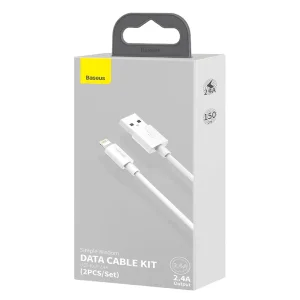 کابل تبدیل USB به لایتنینگ باسئوس مدل TZCALZJ-02 طول 1.5 متر