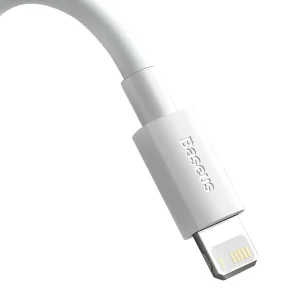 کابل USB به Lightning باسئوس مدل tzcamzj-02 طول 1.5 متر مجموعه 2 عددی