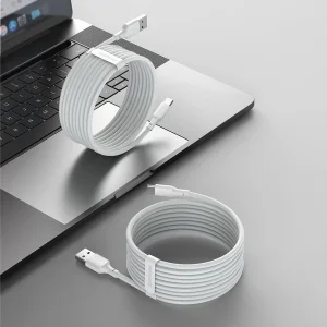 کابل تبدیل USB به USB-C بیسوس مدل Simple Wisdom-40W طول 1.5 متر بسته 2 عددی