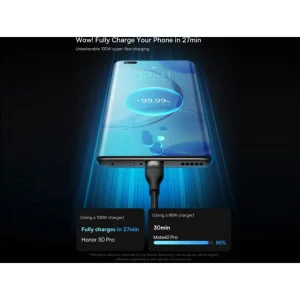 کابل تبدیل USB به USB-C / microUSB / لایتنینگ باسئوس مدل ONE-FOR-THREE 100Wطول 1.2 متر
