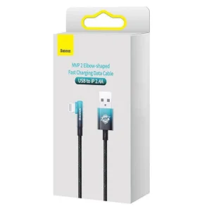 کابل USB به لایتنینگ باسئوس مدل MVP2 GAMING طول 2 متر