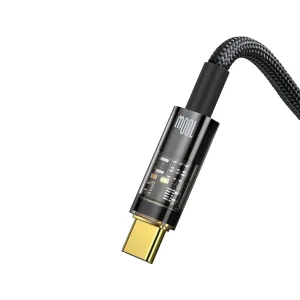 کابل تبدیل USB به USB-C بیسوس مدل Explorer Series 100W طول 2 متر