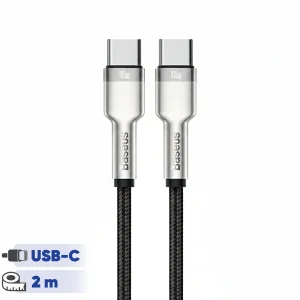 کابل تبدیل USB Type C به USB Type C باسئوس مدل CATJK طول 2 متر