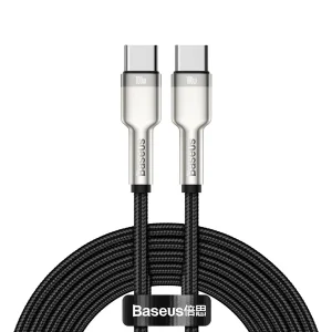 کابل تبدیل USB Type C به USB Type C باسئوس مدل CATJK طول 2 متر