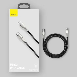 کابل تبدیل USB Type C به USB Type C باسئوس مدل CATJK طول 2 متر