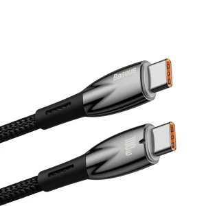 کابل تبدیل usb-c بیسوس مدل Glimmer CADH000701 طول 1 متر