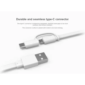 کابل تبدیل USB به USB-C / MicroUSB هوآوی مدل AP55S  طول 1.5 متر