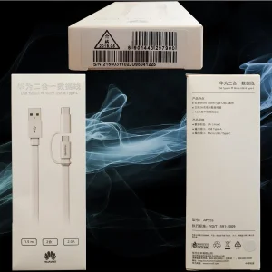 کابل تبدیل USB به USB-C / MicroUSB هوآوی مدل AP55S  طول 1.5 متر