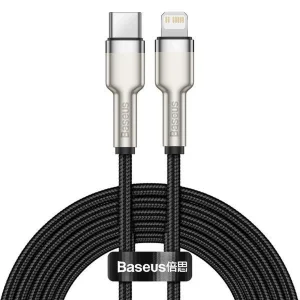 کابل تبدیل USB-C به لایتنینگ باسئوس مدل CATLJK-A01 طول 1 متر