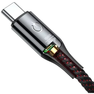 کابل تبدیل USB به USB-C باسئوس مدل C-Shaped طول 1 متر