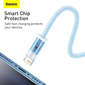 کابل تبدیل USB به لایتنینگ باسئوس مدل CALD0005 طول 2 متر
