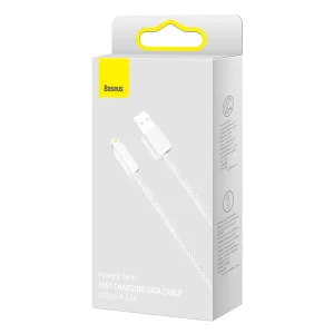 کابل تبدیل USB به لایتنینگ باسئوس مدل CALD0005 طول 2 متر
