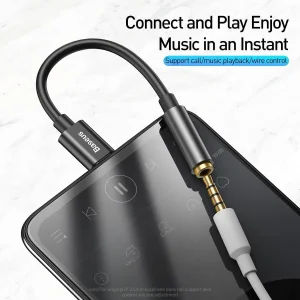مبدل USB-C به AUX باسئوس مدل CATL54-0G