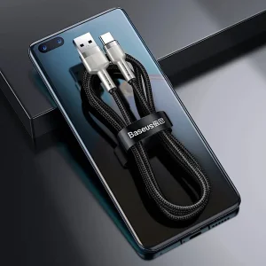 کابل تبدیل USB به USB-C بیسوس مدل CAKF000201 66W طول 2 متر