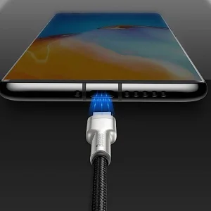 کابل تبدیل USB به USB-C بیسوس مدل CAKF000201 66W طول 2 متر