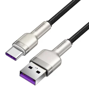 کابل تبدیل USB به USB-C بیسوس مدل CAKF000201 66W طول 2 متر