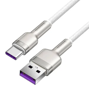کابل تبدیل USB به USB-C بیسوس مدل CAKF000201 66W طول 2 متر