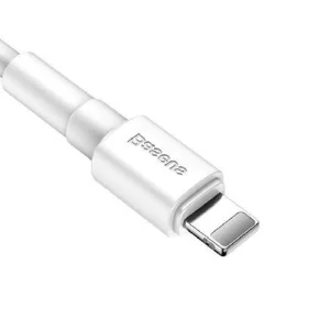 کابل تبدیل USB به لایتنینگ باسئوس مدل CALSW-02 طول 1 متر