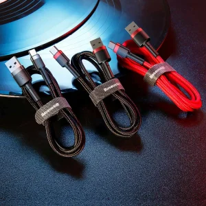 کابل تبدیل USB به USB-C بیسوس  مدل CATKLF-C91 Cafule طول 2 متر