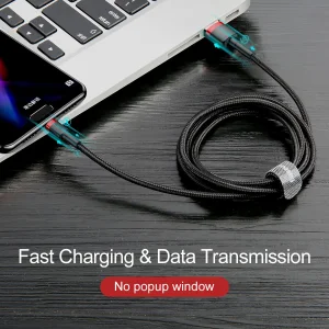 کابل تبدیل USB به USB-C بیسوس  مدل CATKLF-C91 Cafule طول 2 متر
