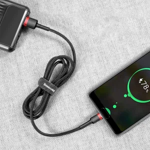 کابل تبدیل USB به USB-C بیسوس  مدل CATKLF-C91 Cafule طول 2 متر