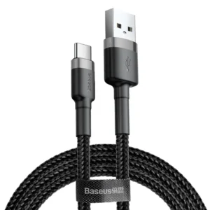 کابل تبدیل USB به USB-C بیسوس مدل Cafule CATKLF طول 2 متر