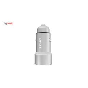 شارژر فندکی الدینیو مدل C302 همراه با کابل microUSB
