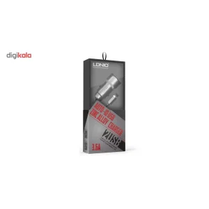 شارژر فندکی الدینیو مدل C302 همراه با کابل microUSB