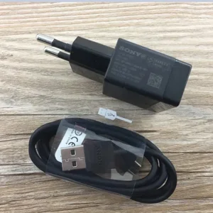 شارژر دیواری سونی مدل EP880 به همراه کابل تبدیل microUSB
