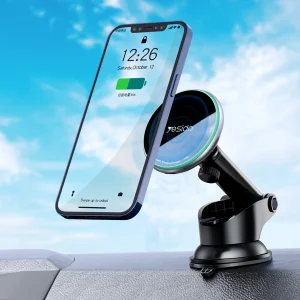 پایه نگهدارنده و شارژر بی سیم گوشی موبایل یسیدو مدل c132