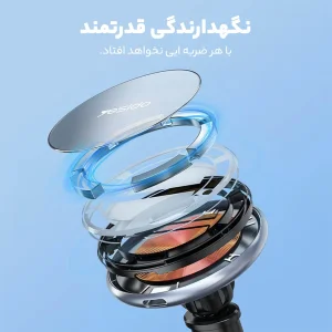 پایه نگهدارنده و شارژر بی سیم گوشی موبایل یسیدو مدل c132