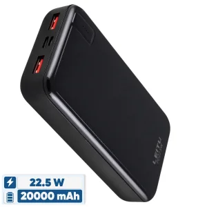 پاوربانک 22.5 وات لیتو مدل LP-42 ظرفیت 20000 میلی‌آمپرساعت