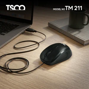 ماوس با سیم تسکو مدل TM 211