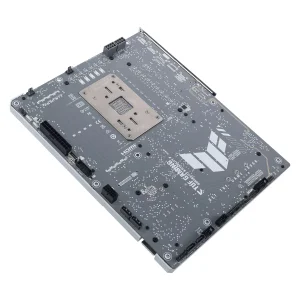 مادربرد ایسوس مدل TUF GAMING B850-BTF WIFI W، فرم فاکتور ATX، سوکت AMD AM5، دارای چهار اسلات رم DDR5، دارای 3 اسلات M.2، دارای Wi-Fi 7 و بلوتوث داخلی، پشتیبانی از پردازنده‌های Ryzen 9000، چیپست AMD B850، پشتیبانی از اورکلاک پردازنده و پمپ AIO