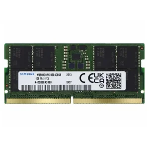 رم لپتاپ DDR5 تک کاناله 5600 مگاهرتز CL40 سامسونگ مدل M425R2GA3BB0-CWM0D ظرفیت 16 گیگابایت