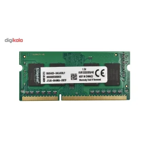 رم لپ تاپ کینگستون مدلDDR3 1333S MHz CL9 ظرفیت 4 گیگابایت
