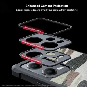 کاور اپیکوی مدل Xundd Camouflage مناسب برای گوشی موبایل شیائومی Poco X5 / Redmi Note 12 5G