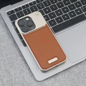 کاور اپیکوی مدل Lux Leather Metal مناسب برای گوشی موبایل اپل iPhone 13 Pro Max
