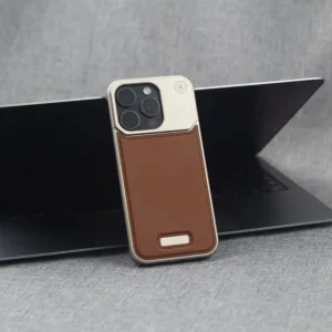 کاور اپیکوی مدل Lux Leather Metal مناسب برای گوشی موبایل اپل iPhone 13 Pro Max