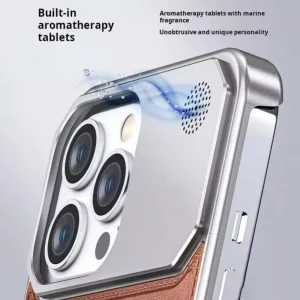 کاور اپیکوی مدل Lux Leather Metal مناسب برای گوشی موبایل اپل iPhone 13 Pro Max
