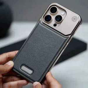 کاور اپیکوی مدل Lux Leather Metal مناسب برای گوشی موبایل اپل iPhone 13 Pro Max