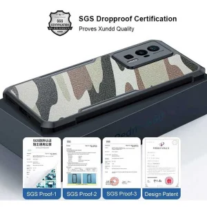 کاور اپیکوی مدل Xundd Camouflage مناسب برای گوشی موبایل شیائومی Poco F5 Pro /Redmi K60/ K60 Pro