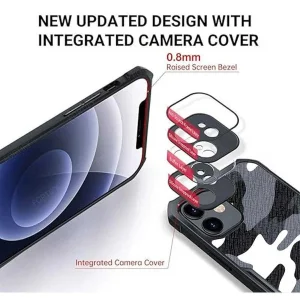 کاور اپیکوی مدل Xundd Camouflage مناسب برای گوشی موبایل اپل iPhone 12