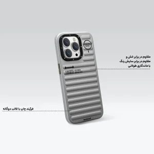 کاور یانگ کیت مدل پافری کد True Color مناسب برای گوشی موبایل اپل iPhone 15 pro